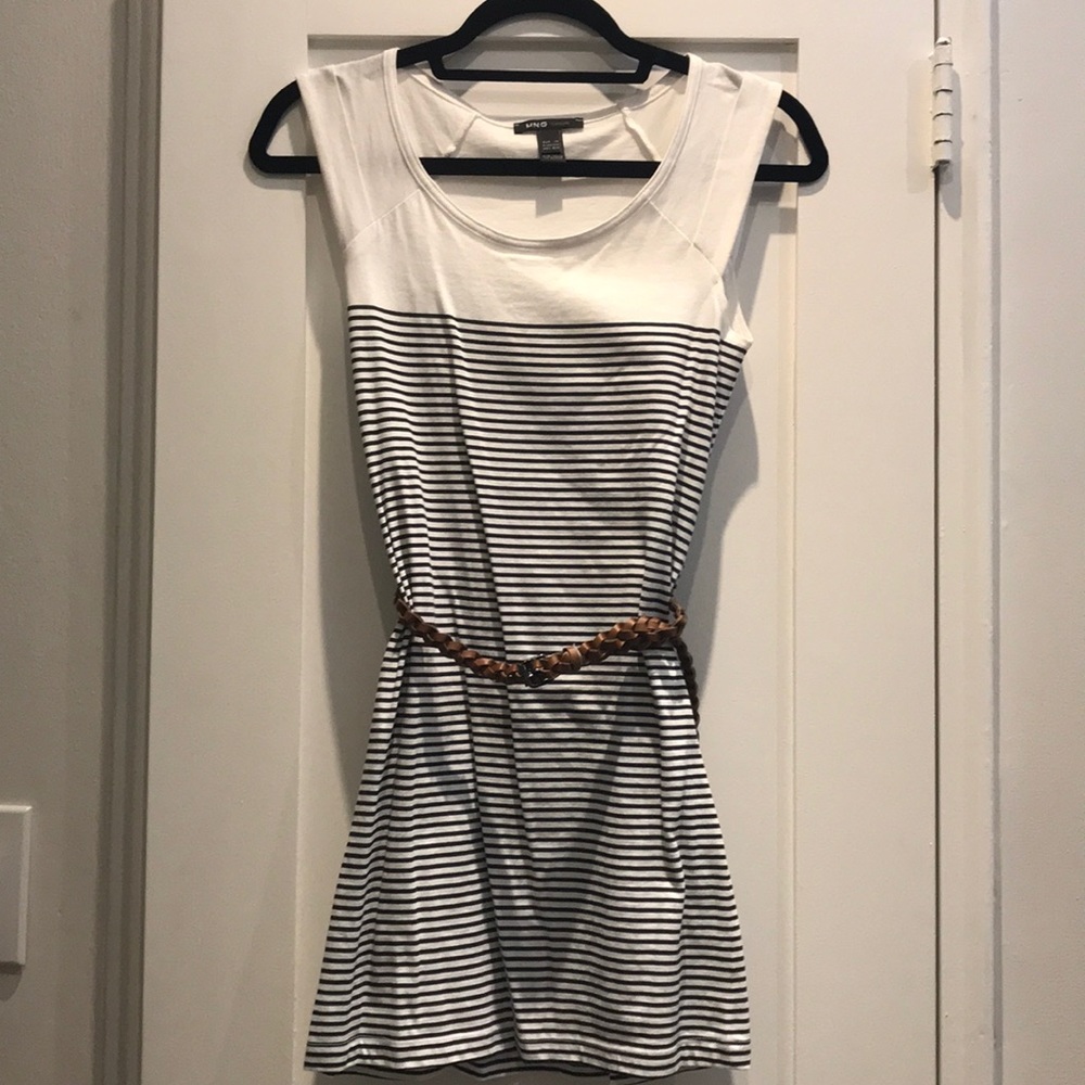 NWOT MNG striped T-shirt dress sz XXS